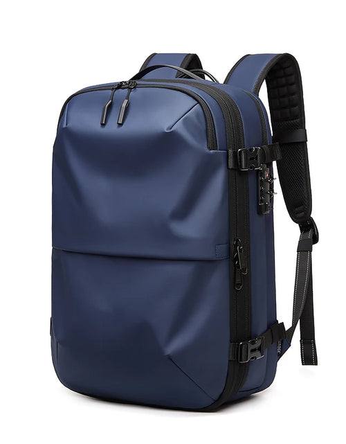 Load image into Gallery viewer, Men Travel Backpack Vacuum Compression 17 Inch Laptop Backpack Business Large Capacity School Backpack Expanded Hiking Backpack
