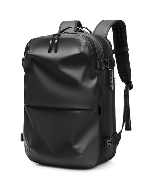 Load image into Gallery viewer, Men Travel Backpack Vacuum Compression 17 Inch Laptop Backpack Business Large Capacity School Backpack Expanded Hiking Backpack
