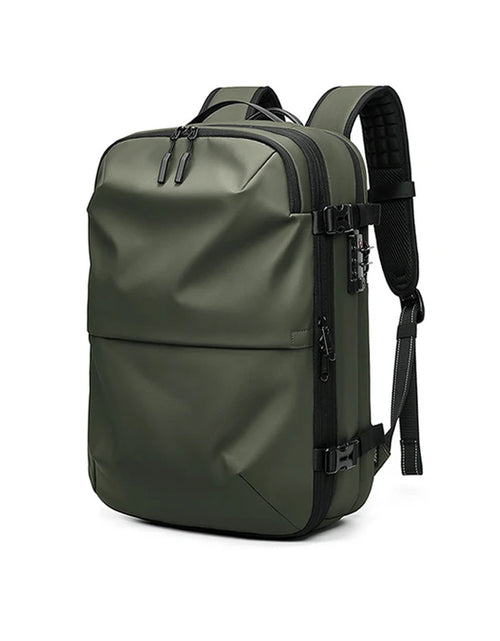Load image into Gallery viewer, Men Travel Backpack Vacuum Compression 17 Inch Laptop Backpack Business Large Capacity School Backpack Expanded Hiking Backpack
